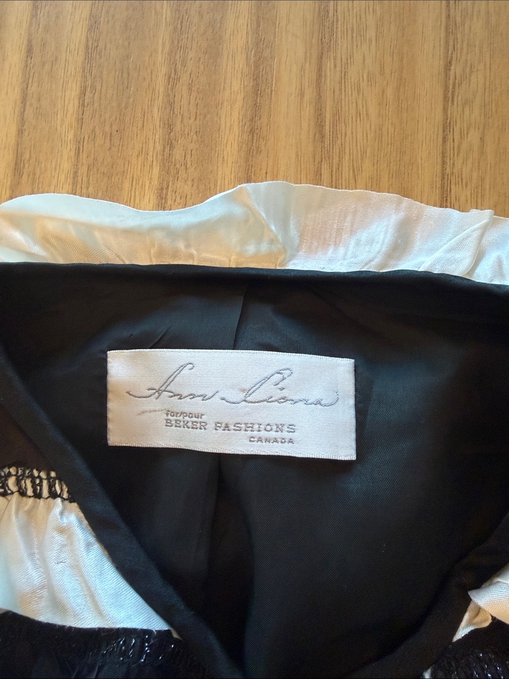 Black & White Ruffle Jacket - Picture 2 of 3